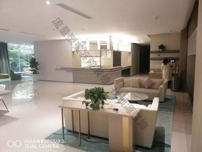 南寧美容院裝修實(shí)景圖—燦源裝飾